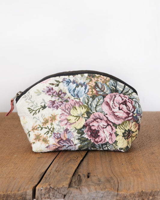 Max Lex Pouch: Ivory Floral