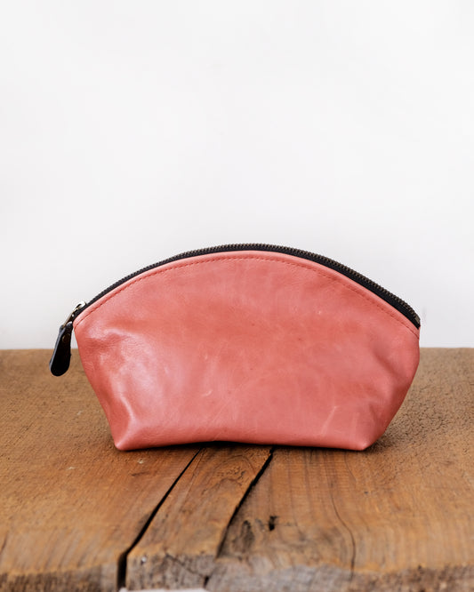 Max Lex Pouch: Pink Leather