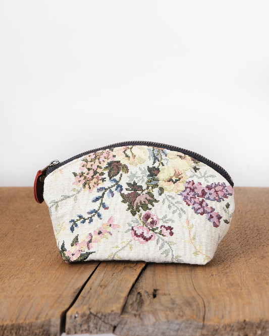 Lex Pouch: Ivory Floral