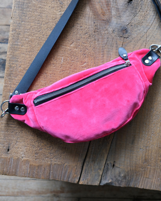 Mini Tabitha: Fuzzy Hot Pink