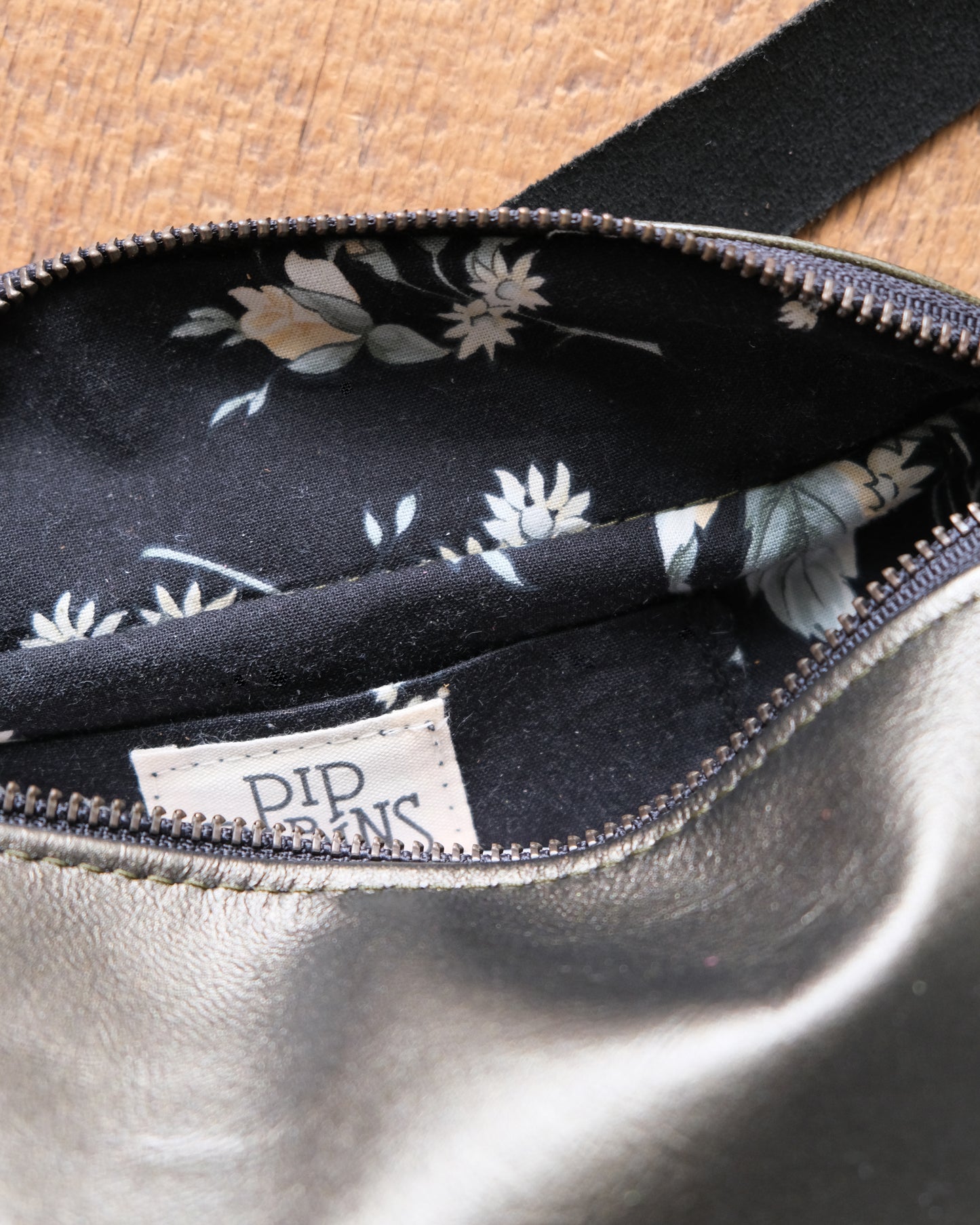 SECONDS: Mini Tabitha: Avocado & Metallic Green Leather