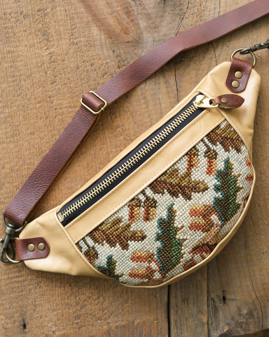 Heritage Mini Tabitha: Autumn Leaves Needlepoint