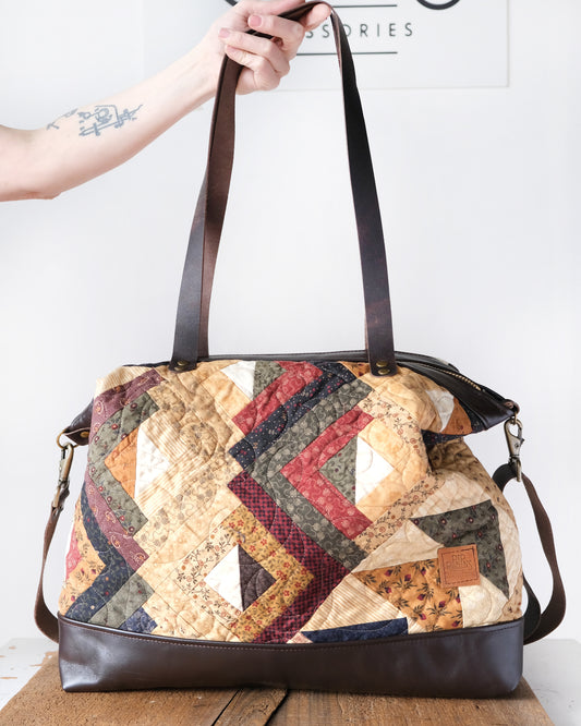 Heritage Quilt Overnight Bag