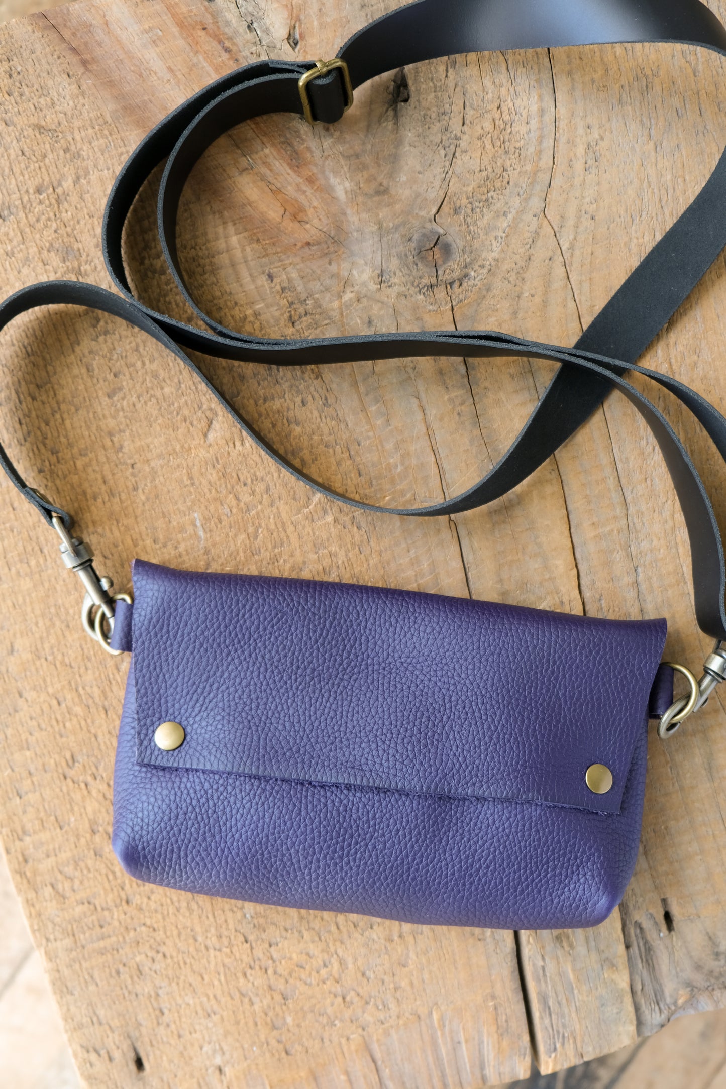 SECONDS: Luna Max: Purple Leather