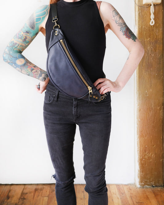 Tabitha Bag: Navy
