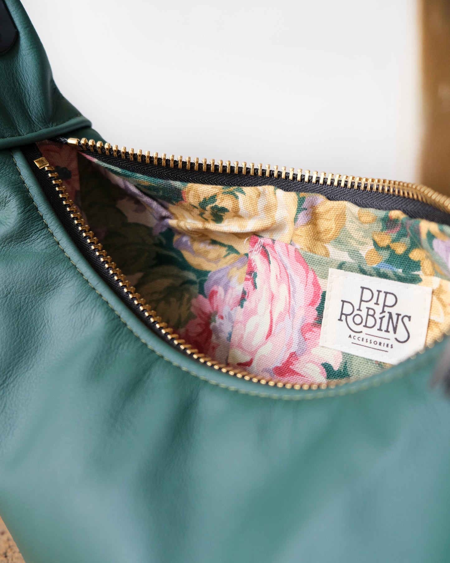 Mini Juno Bag: Emerald Green