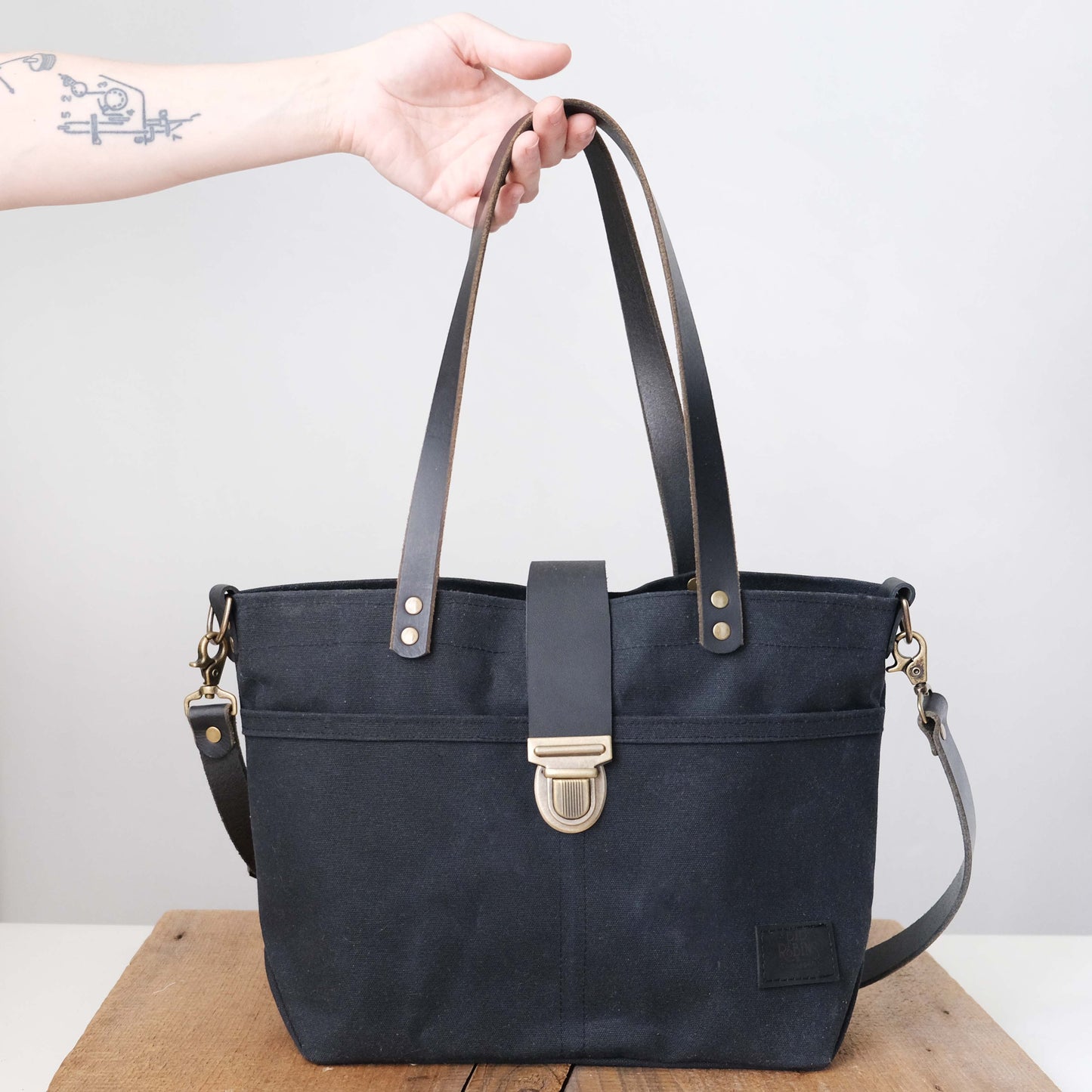 Frances Tote: Black