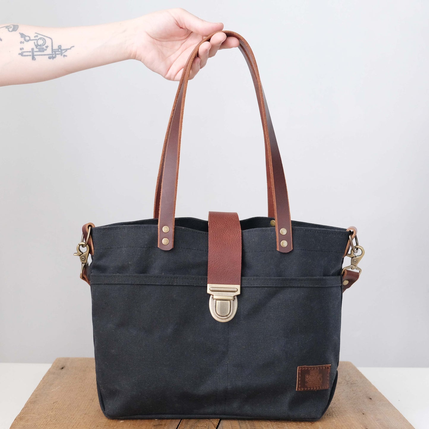 Frances Tote: Black