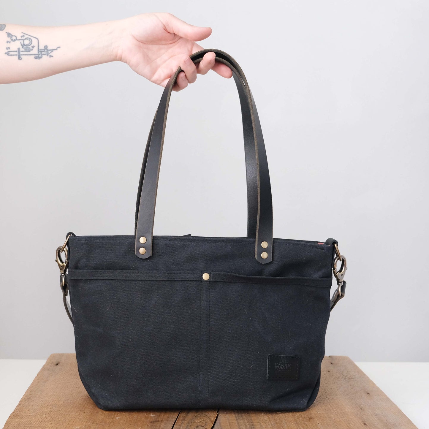 Laine Tote: Black
