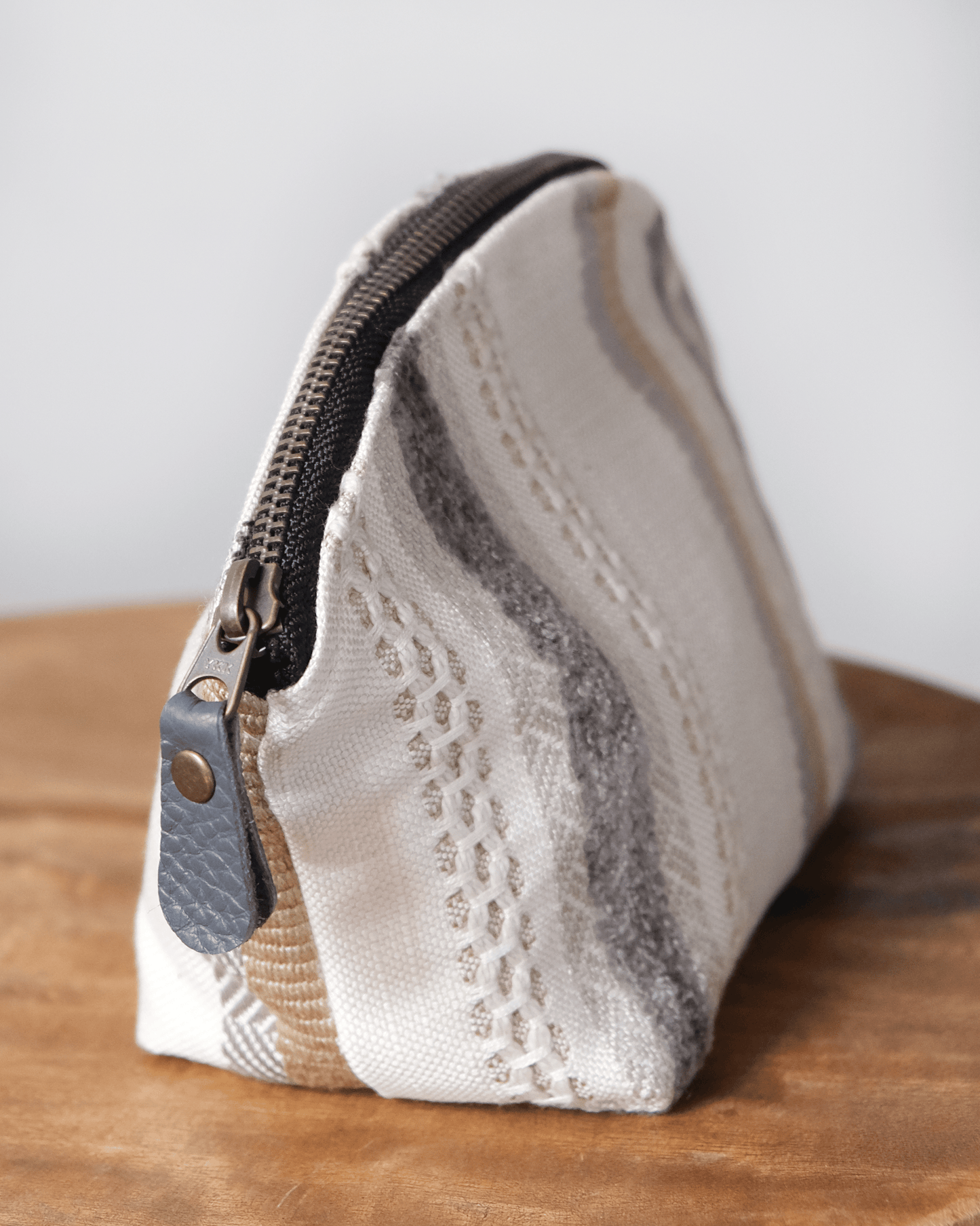 Max Lex Pouch: Textured Stripes