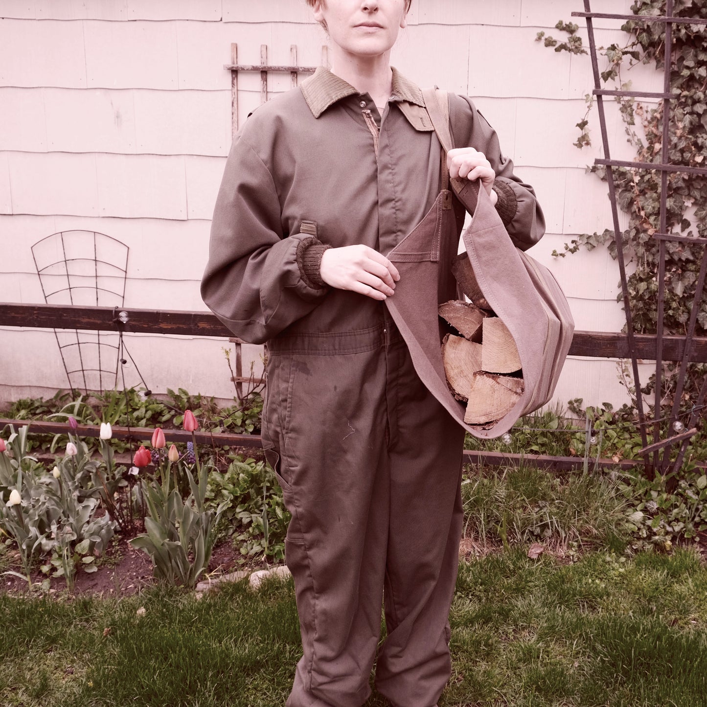 Firewood Log Carrier