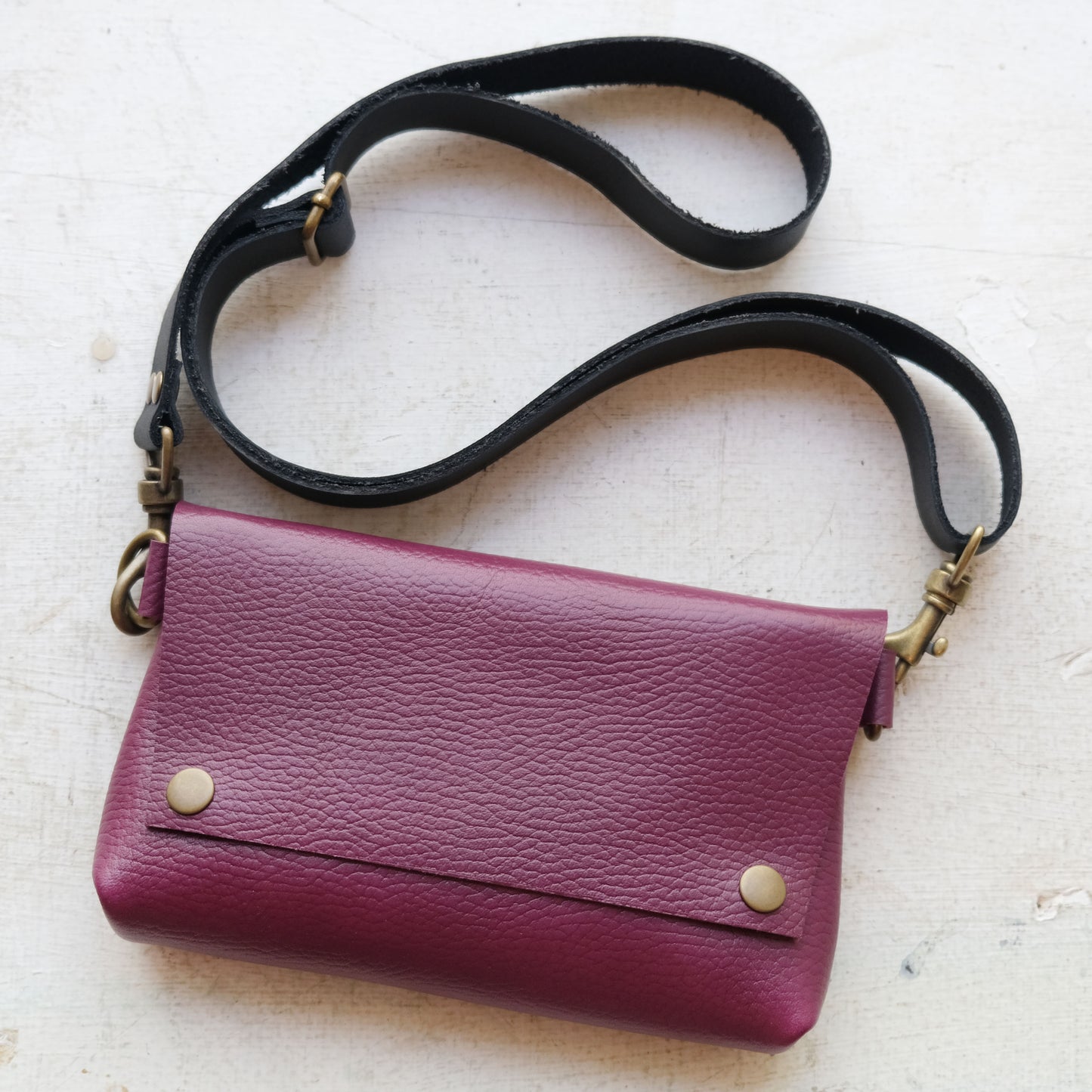 Luna Bag: Jewel Leather