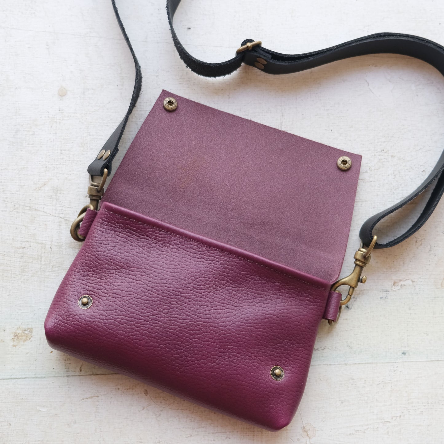 Luna Bag: Jewel Leather