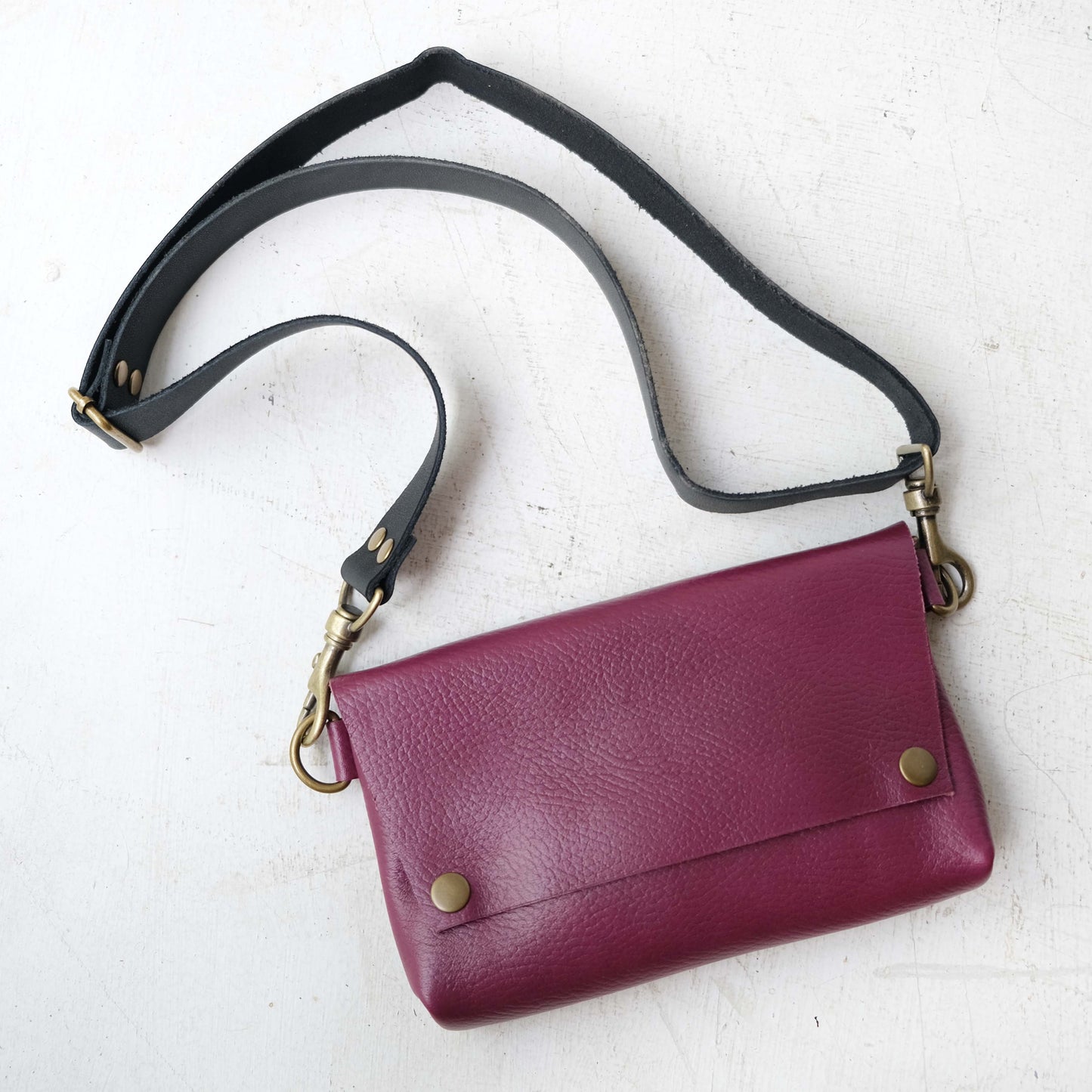 Luna Bag: Jewel Leather