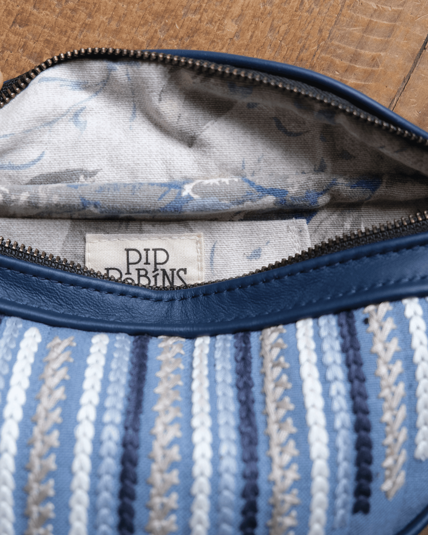 Mini Tabitha: Navy Blue Embroidery II