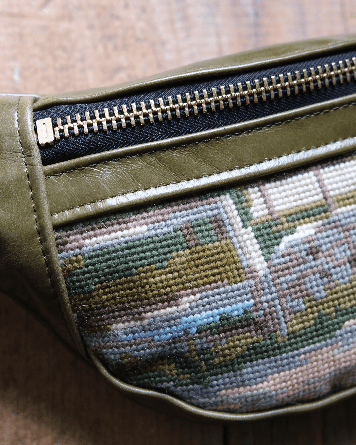 Mini Tabitha: River Needlepoint