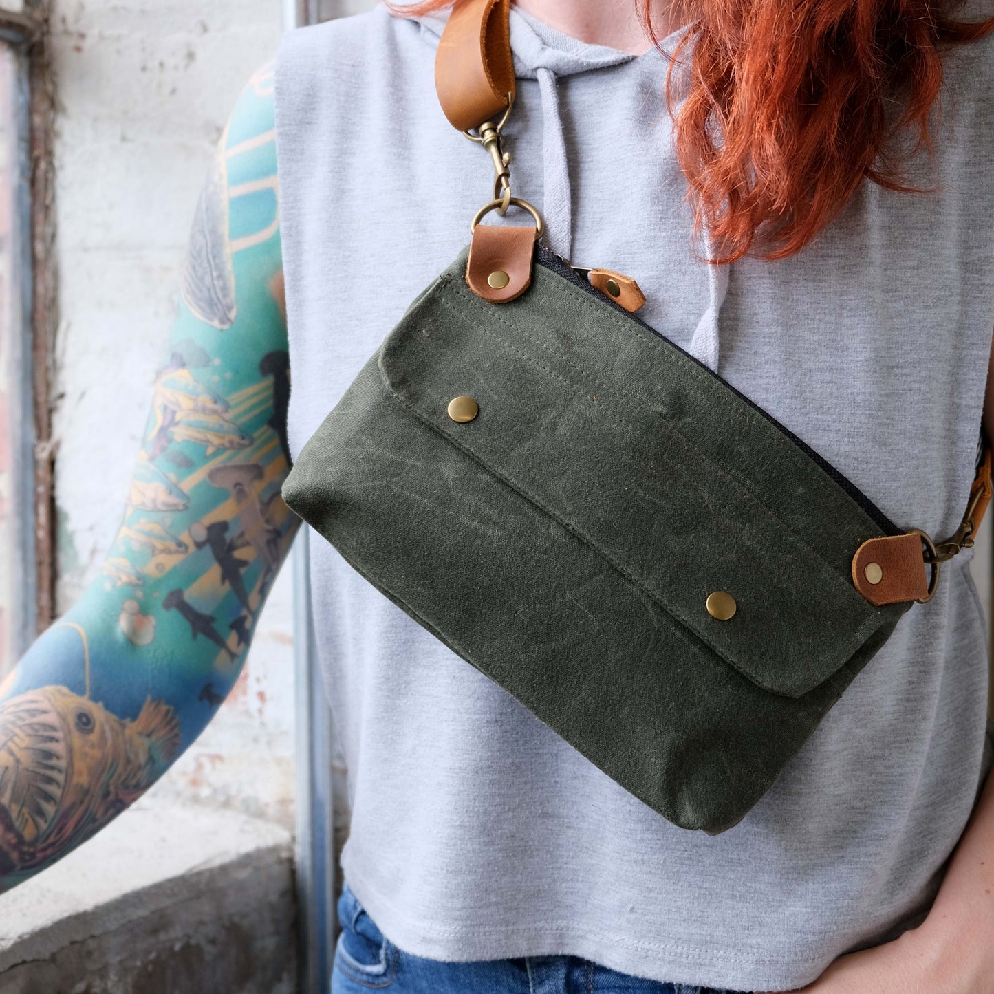Pip Pouch: Charcoal/Navy