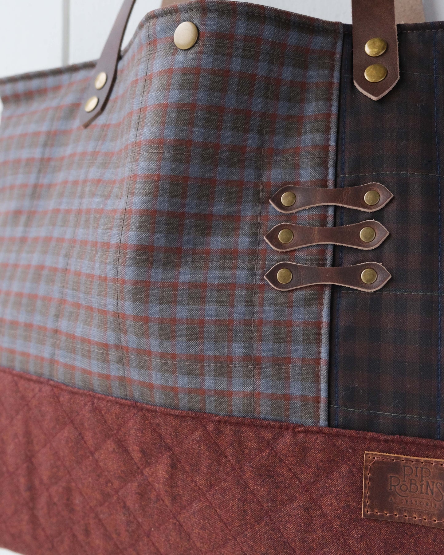 Large Quilted Carry-All Tote No. 15