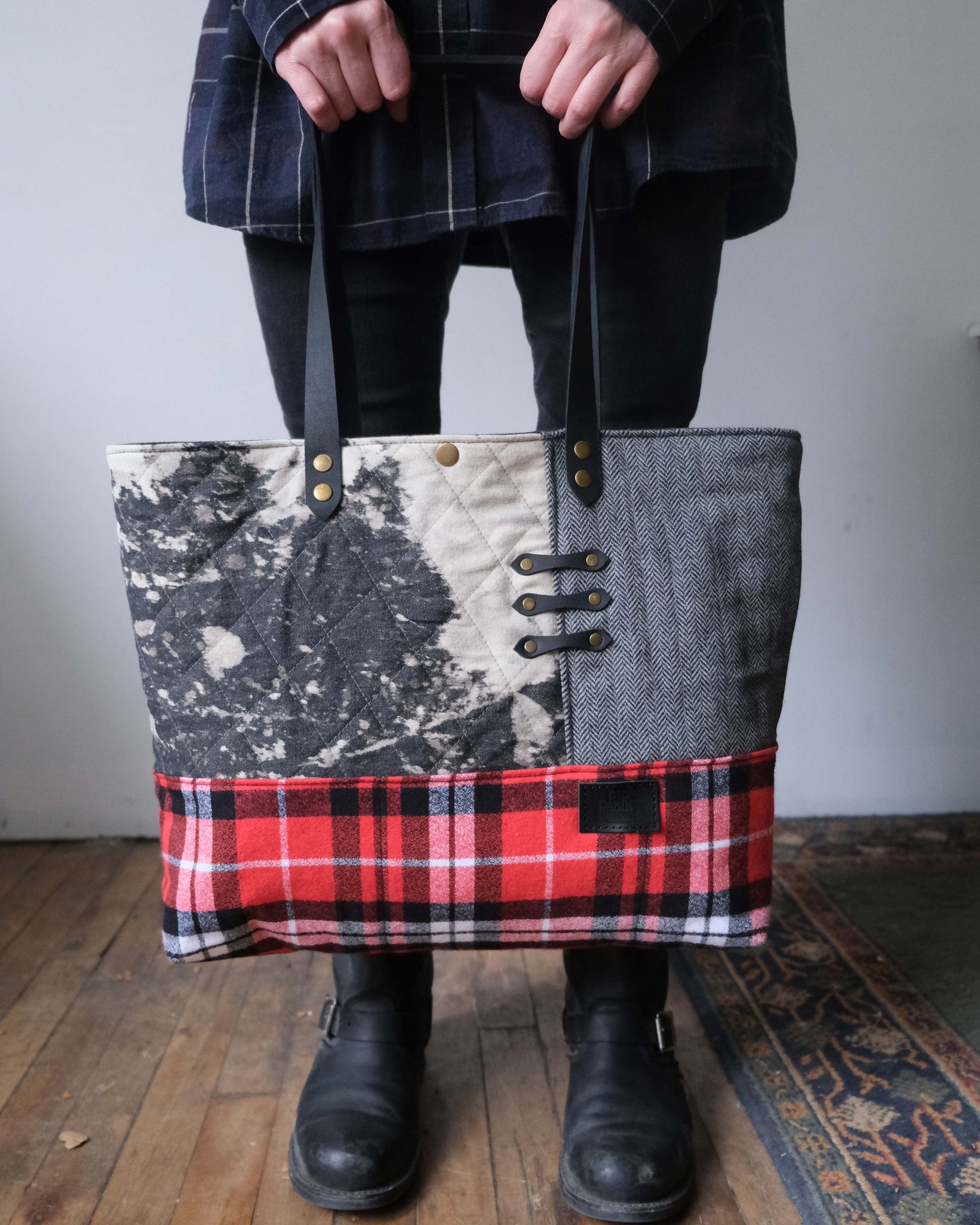 Large Quilted Carry-All Tote No. 3
