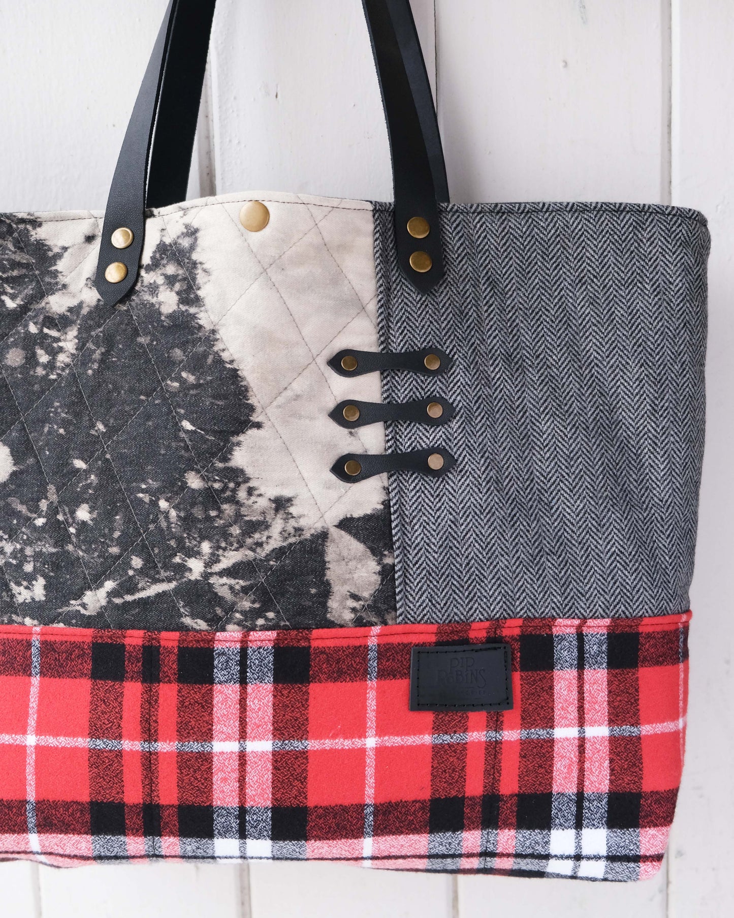 Large Quilted Carry-All Tote No. 3