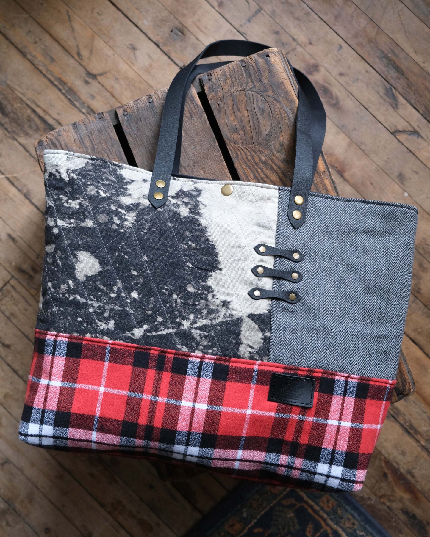 Large Quilted Carry-All Tote No. 3