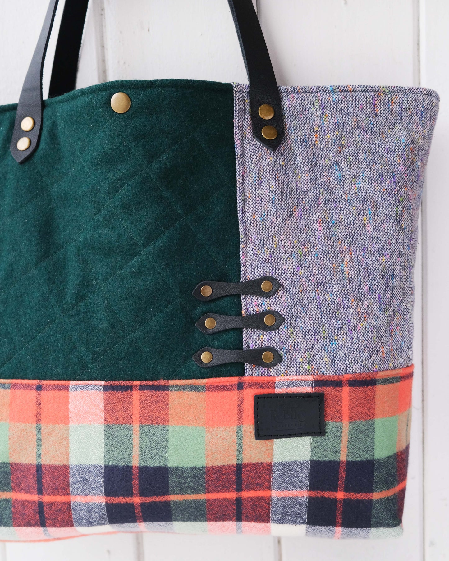 Large Quilted Carry-All Tote No. 7