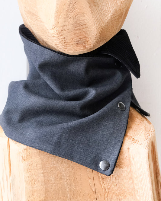 Snap Cowl Scarf No. 277