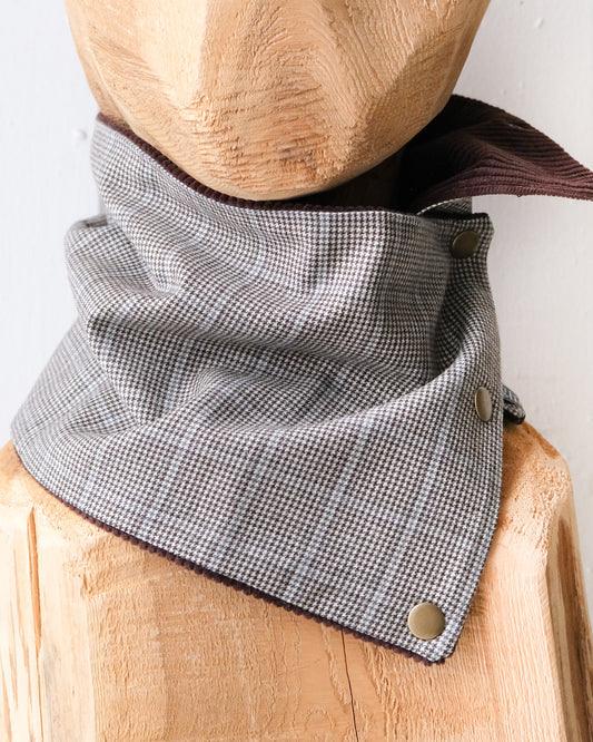 Snap Cowl Scarf No. 298