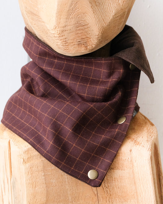 Snap Cowl Scarf No. 313