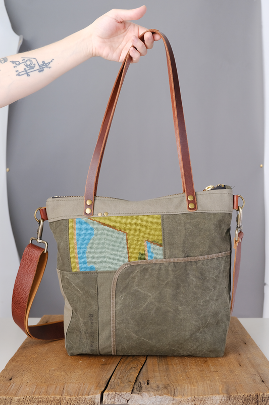 Last Supper Heritage Tote: Judas, Peter, and John