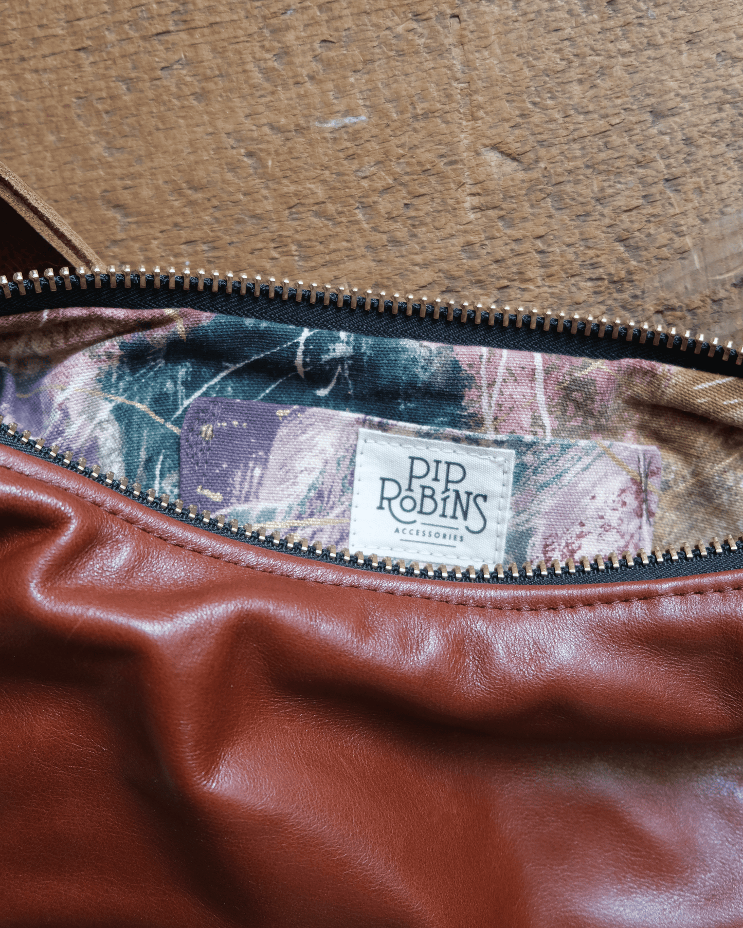 Mini Juno Bag: Auburn Brown