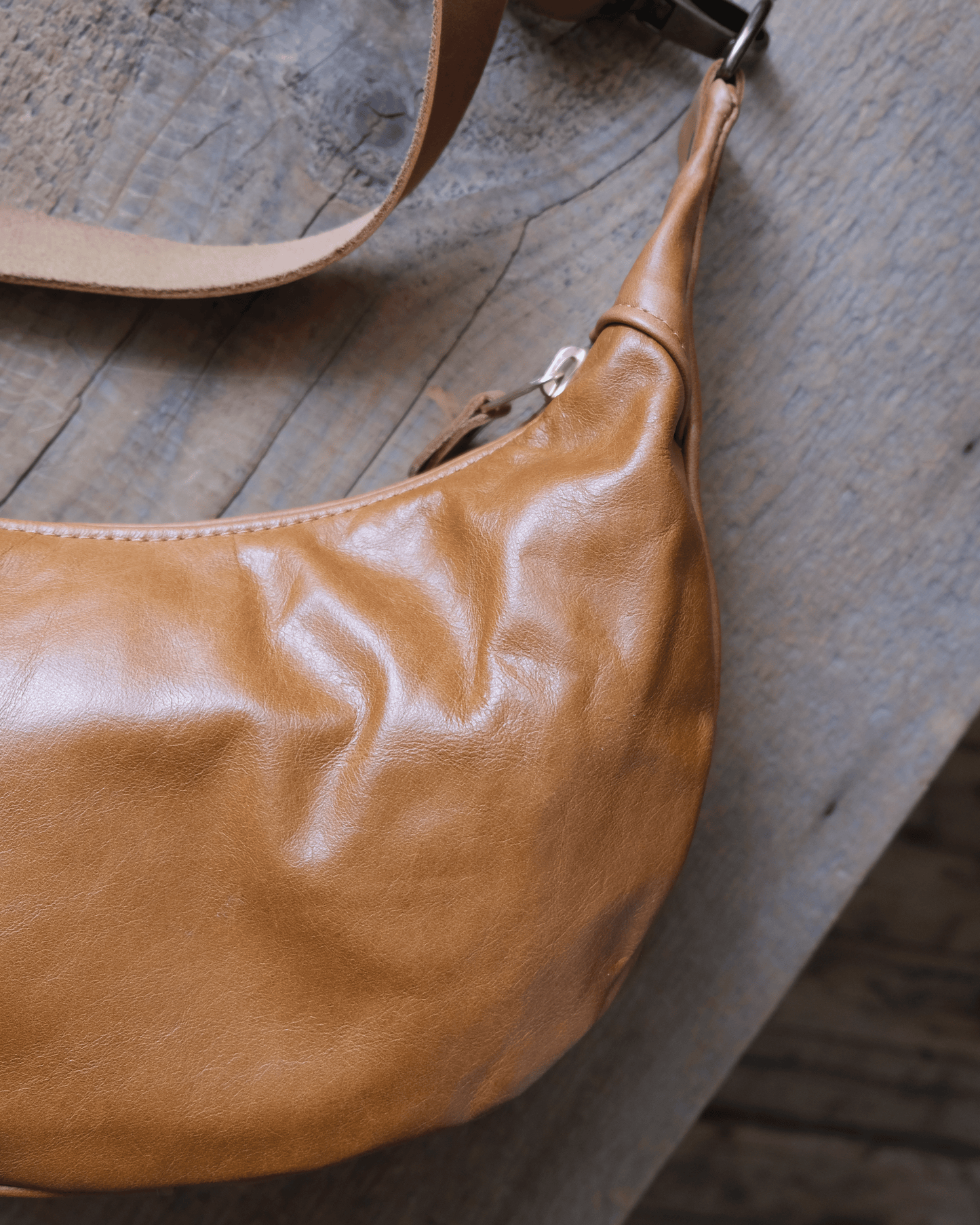 Mini Juno Bag: Cognac