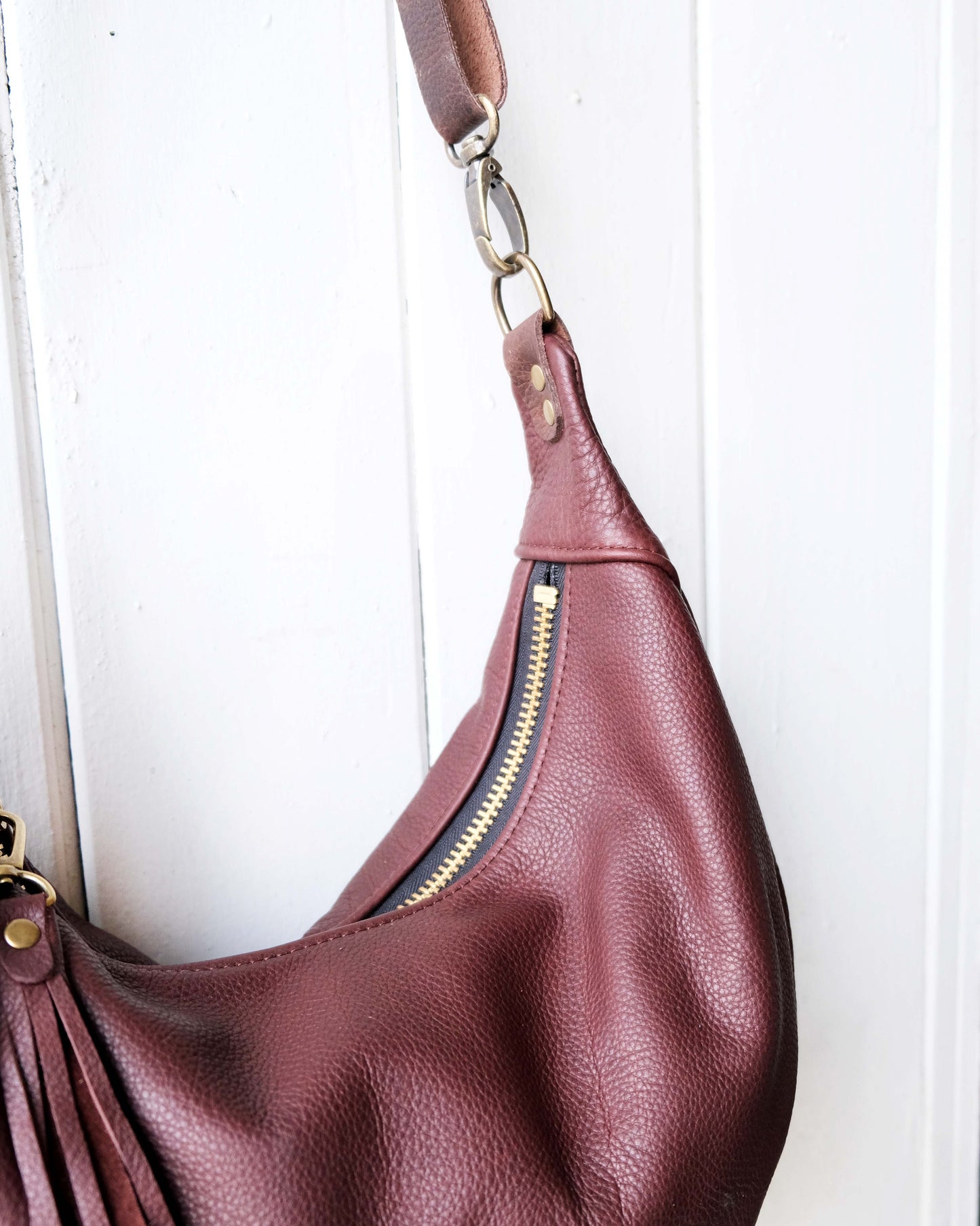 Juno Bag: Mahogany