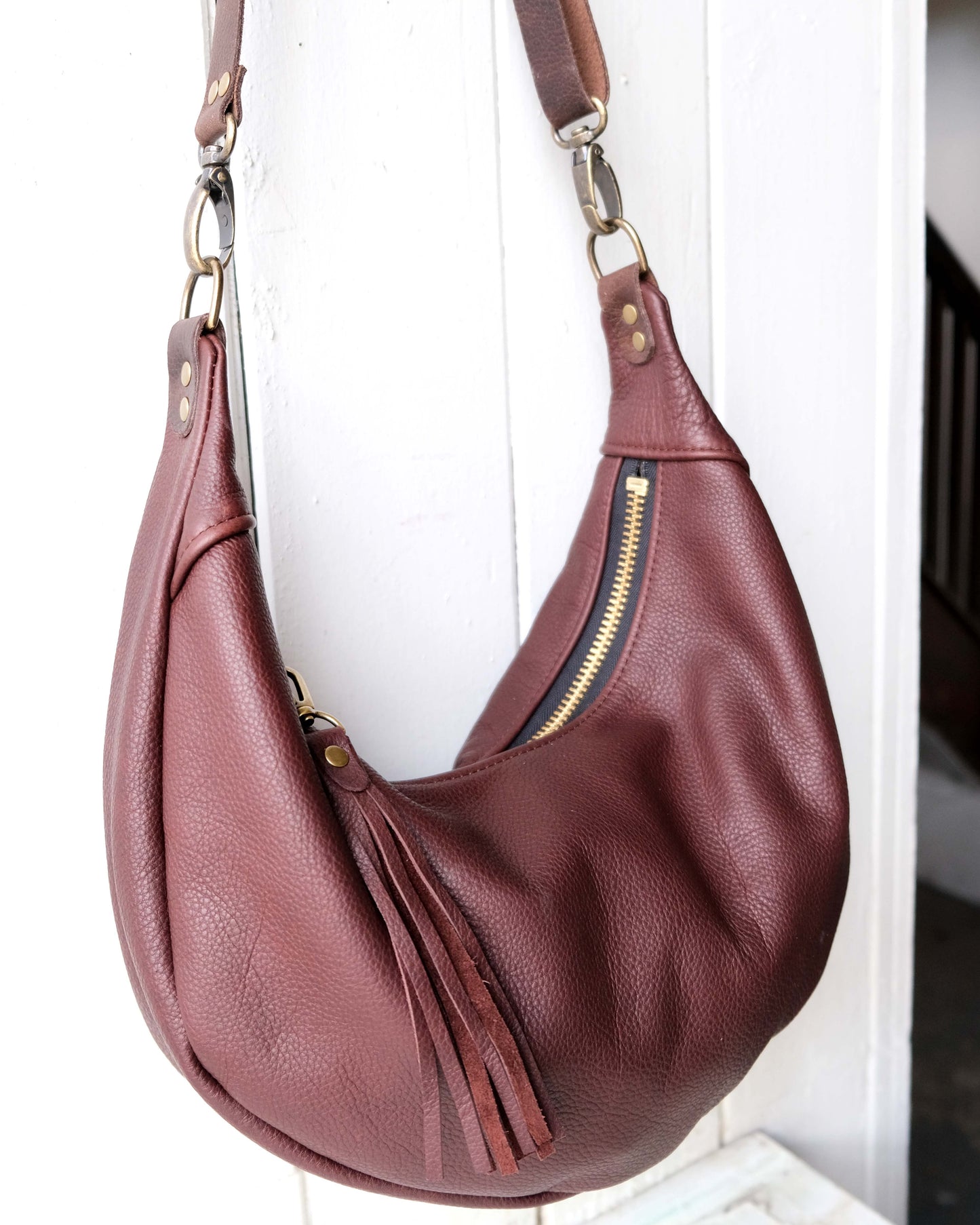 Juno Bag: Mahogany
