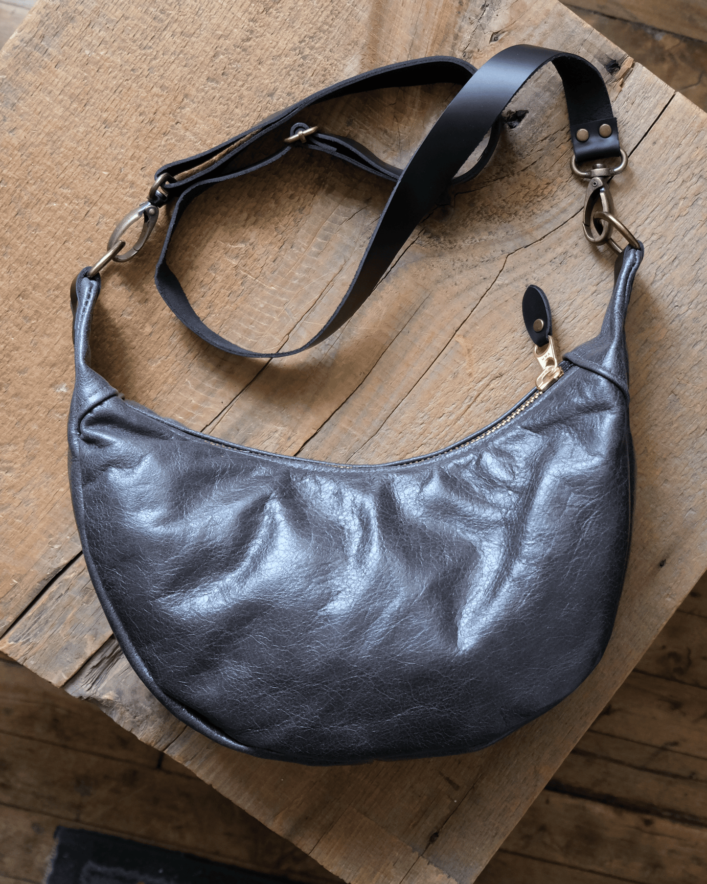 Mini Juno Bag: Pewter