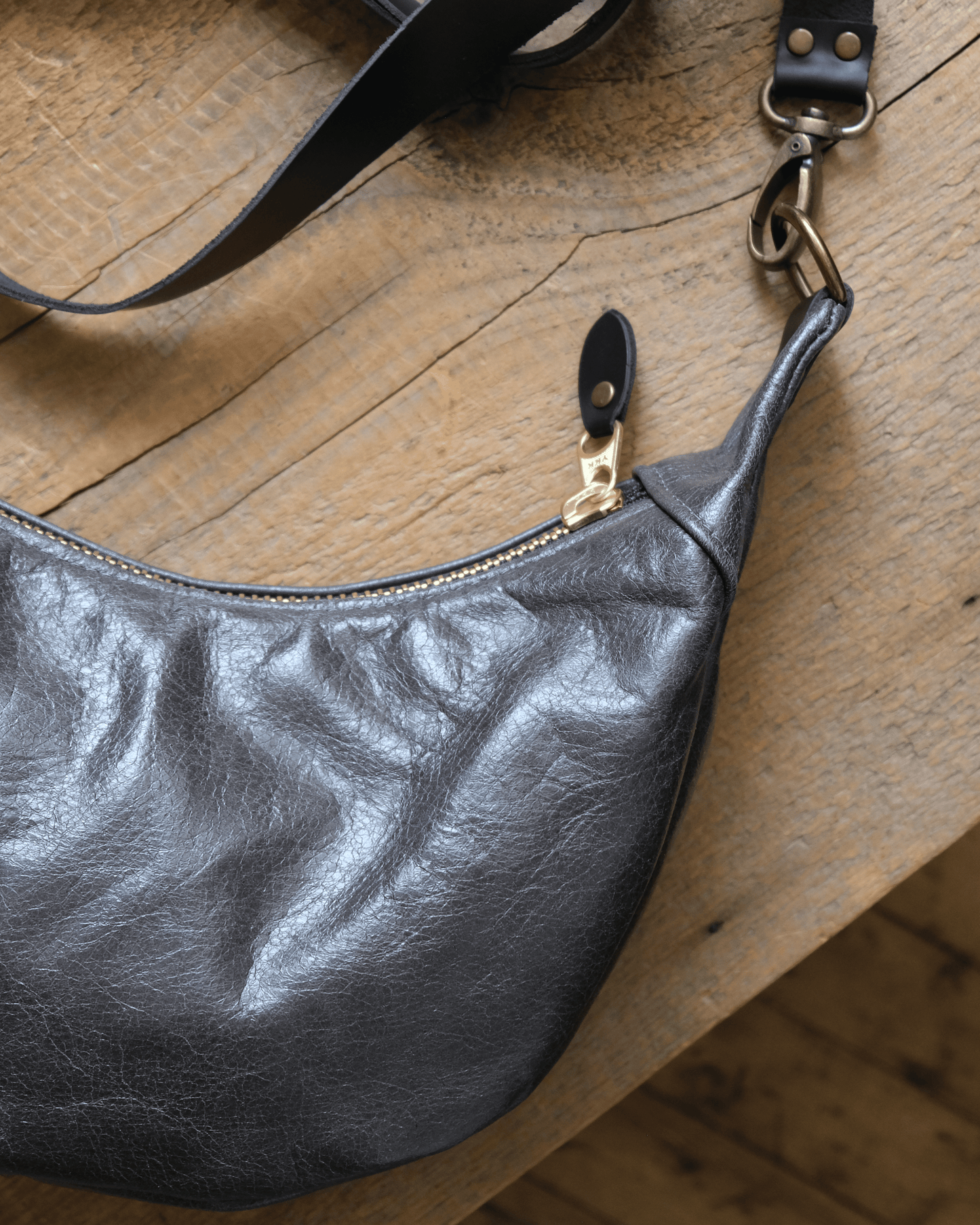 Mini Juno Bag: Pewter
