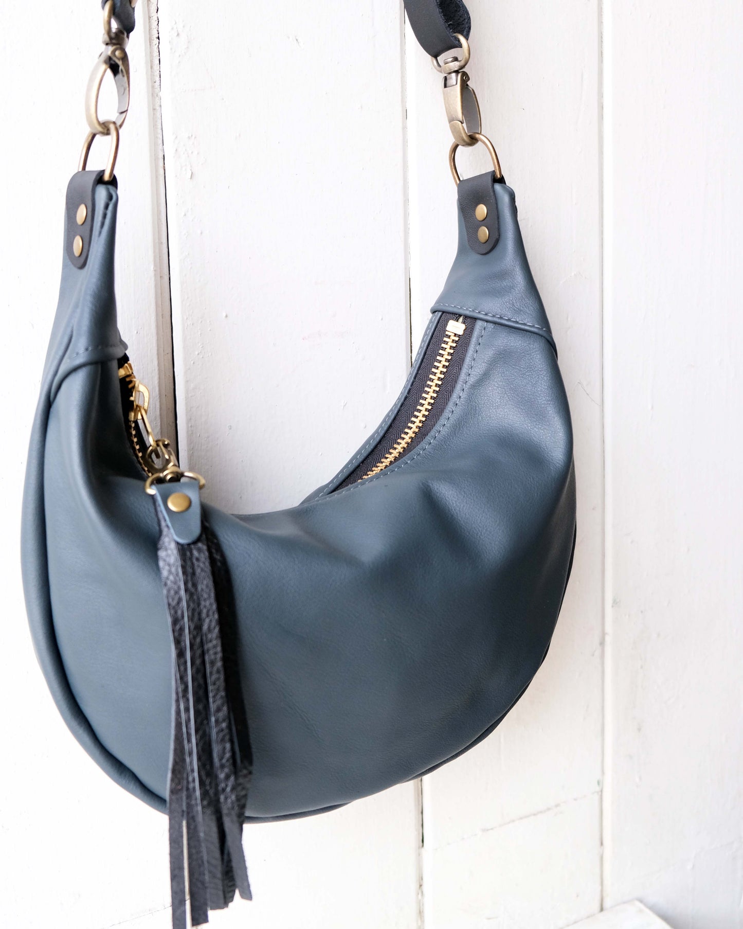 Mini Juno Bag: Charcoal Grey