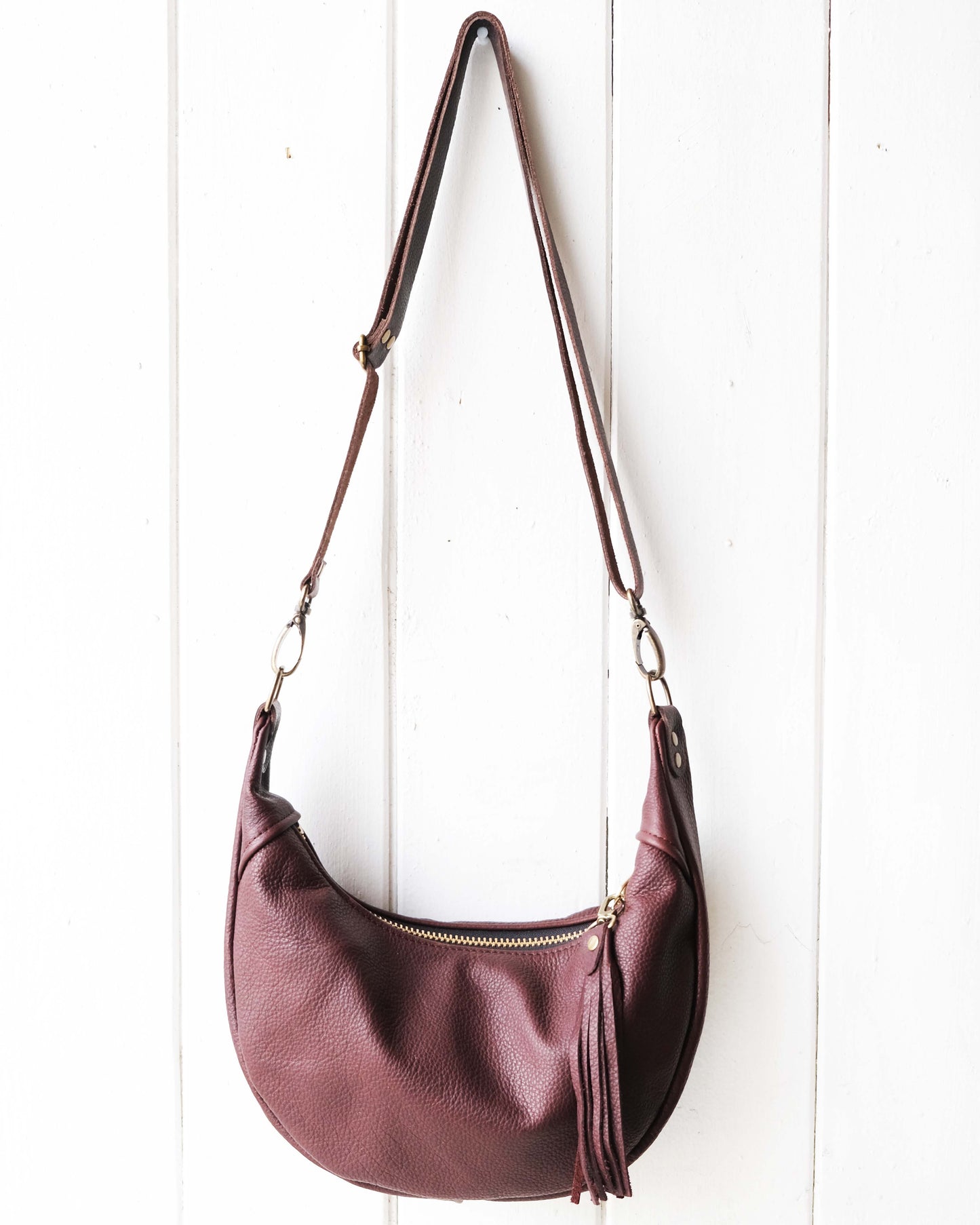 Mini Juno Bag: Mahogany