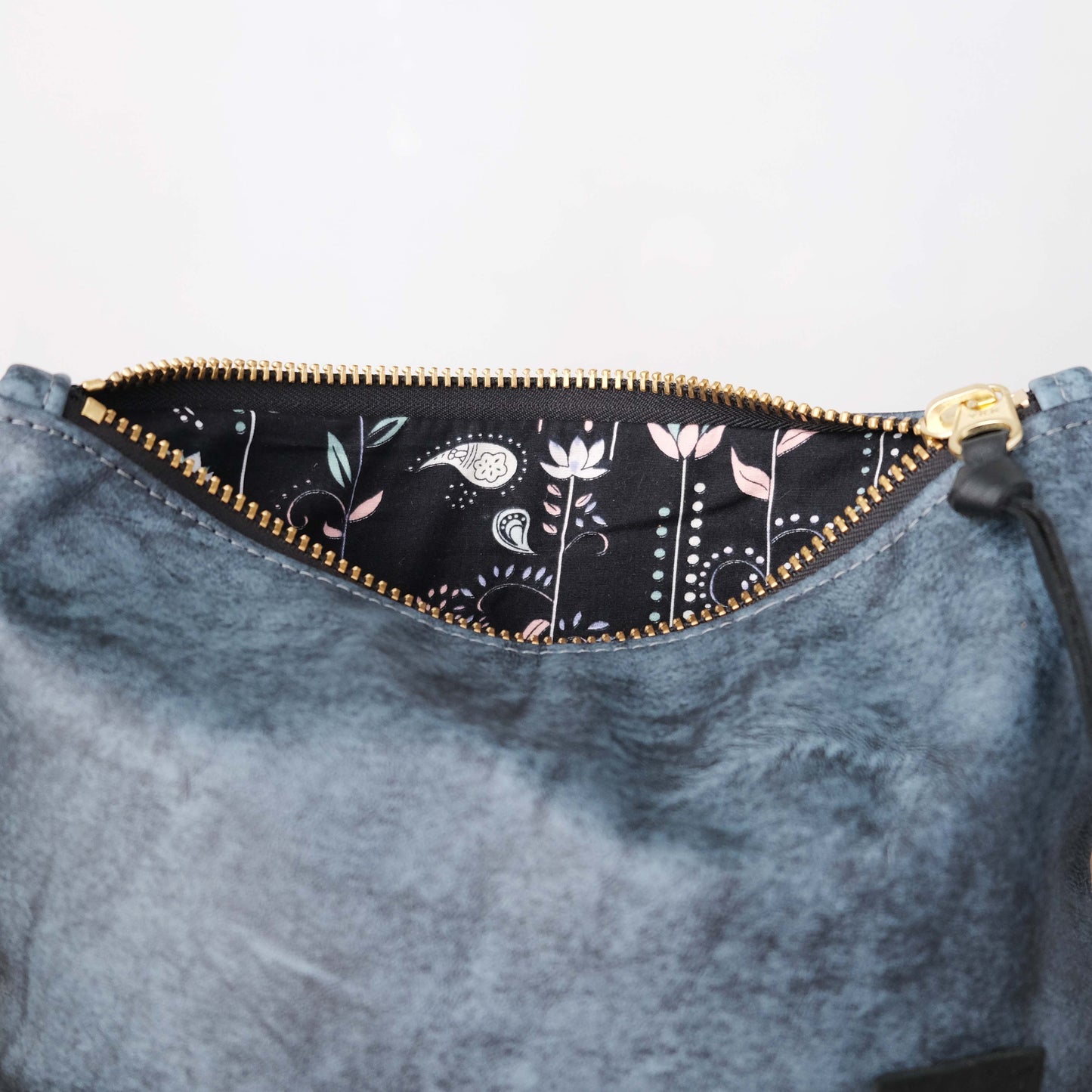 Suraya Crossbody Bag: Denim