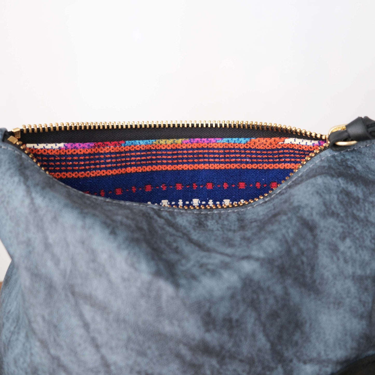 Suraya Crossbody Bag: Denim