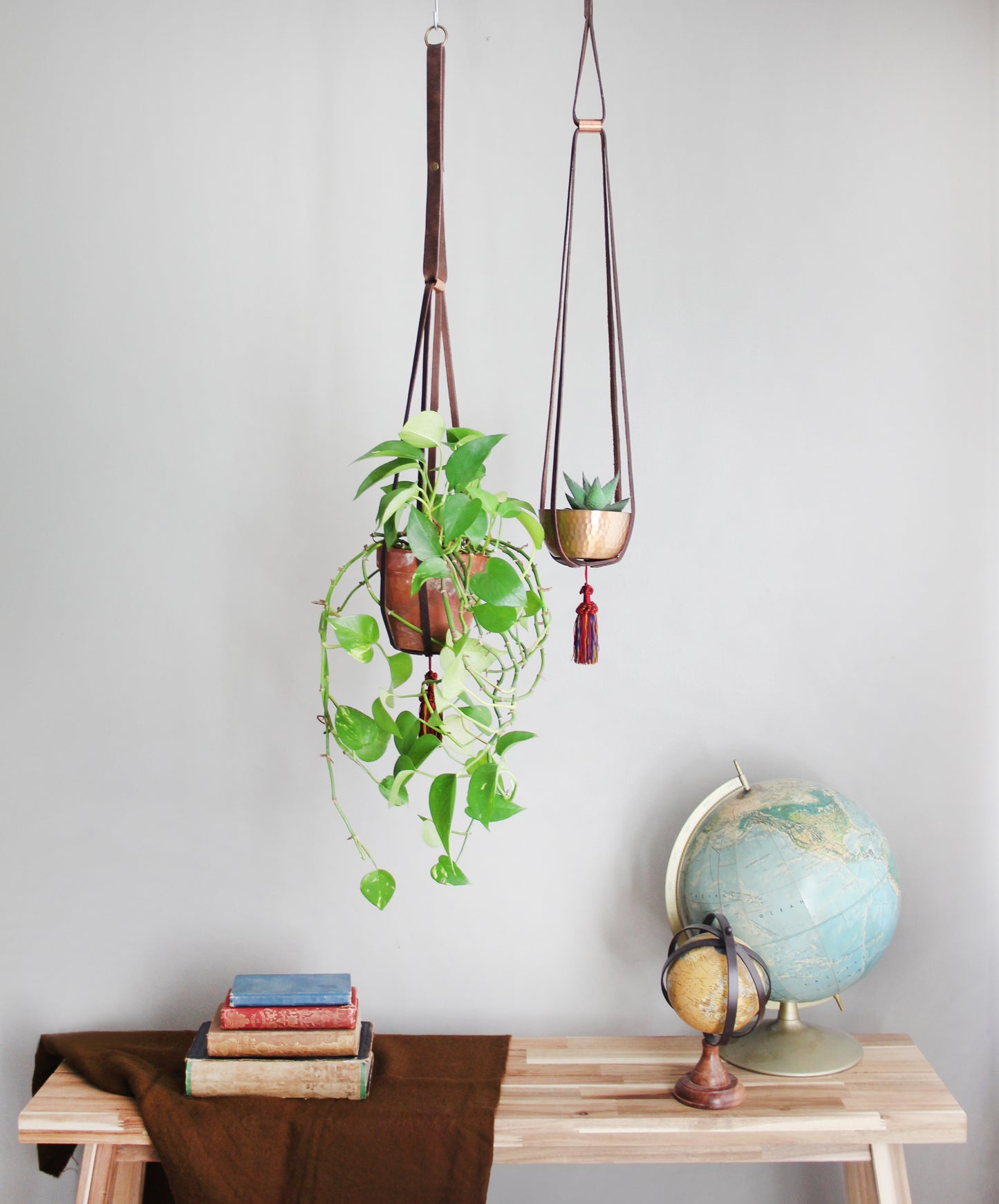 Leather Plant Hanger