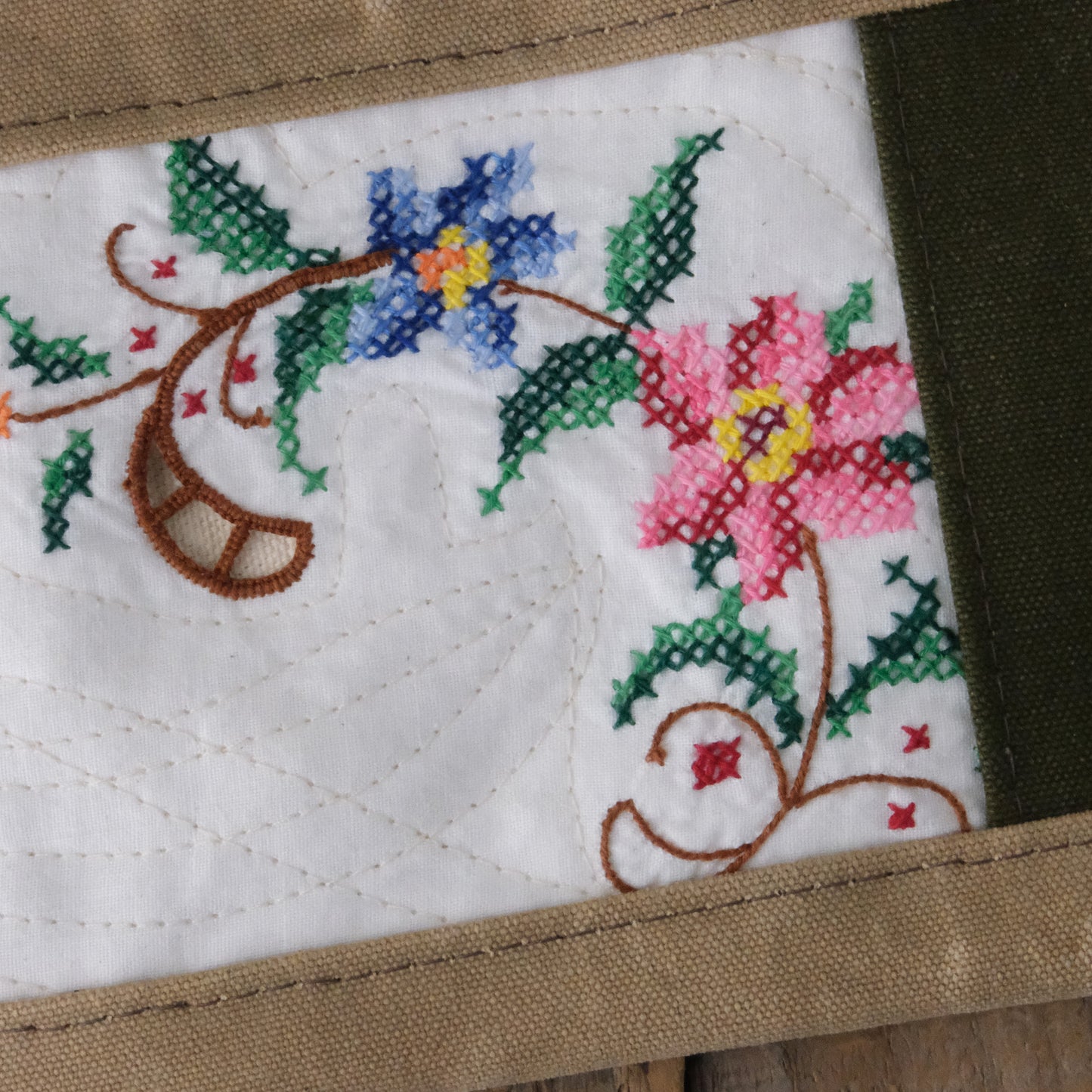 Cross Stitch Wristlet No. 12
