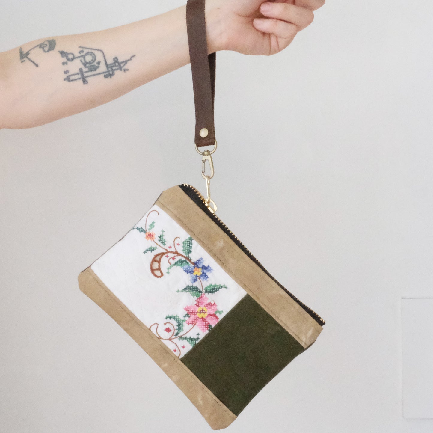 Cross Stitch Wristlet No. 12