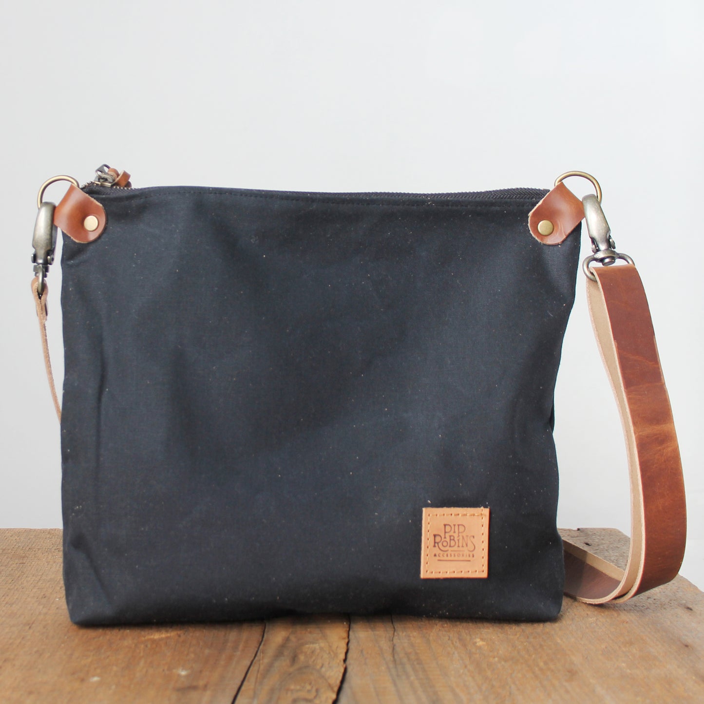 Waxed Canvas Day Bag Purse