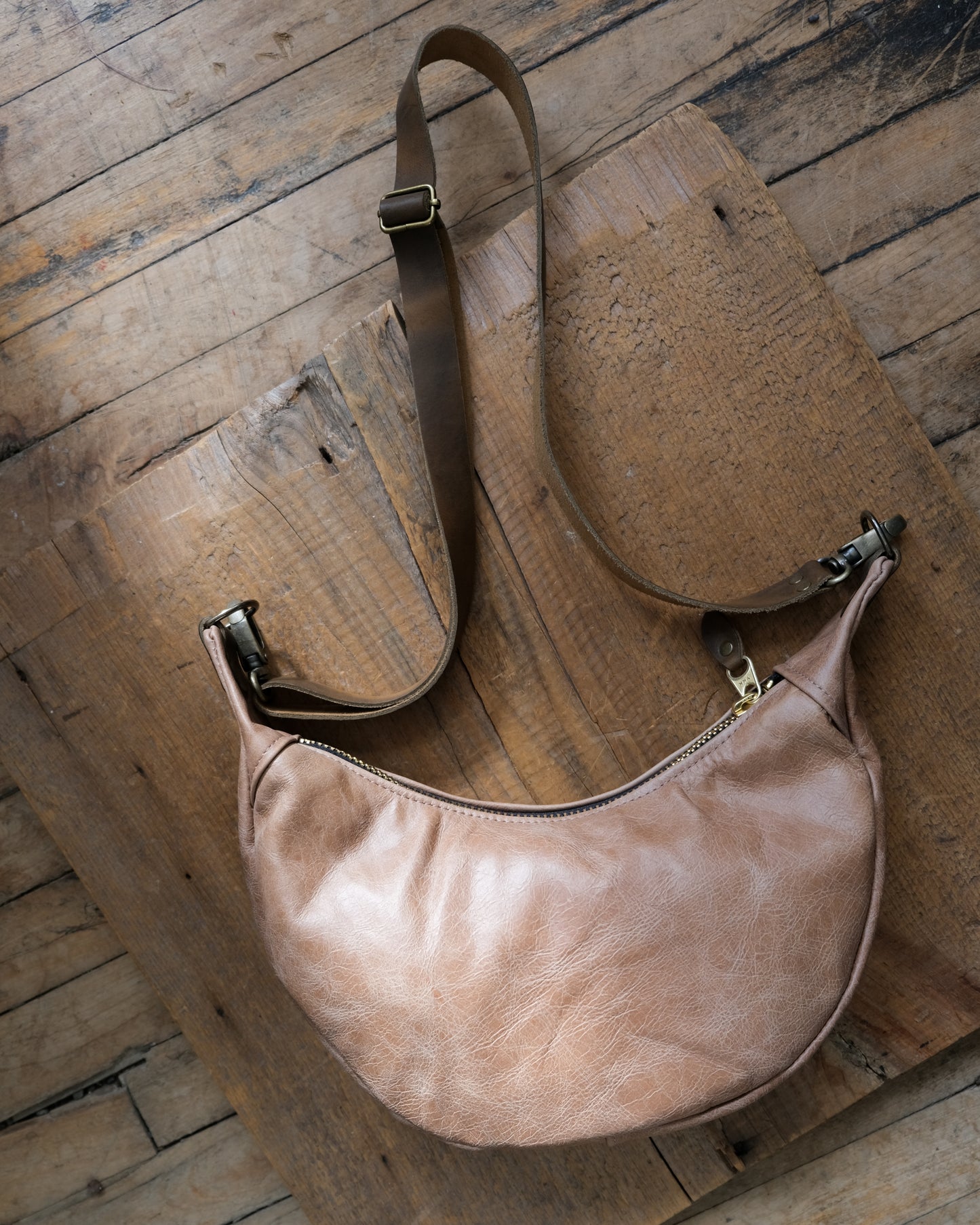 Mini Juno Bag: Tan