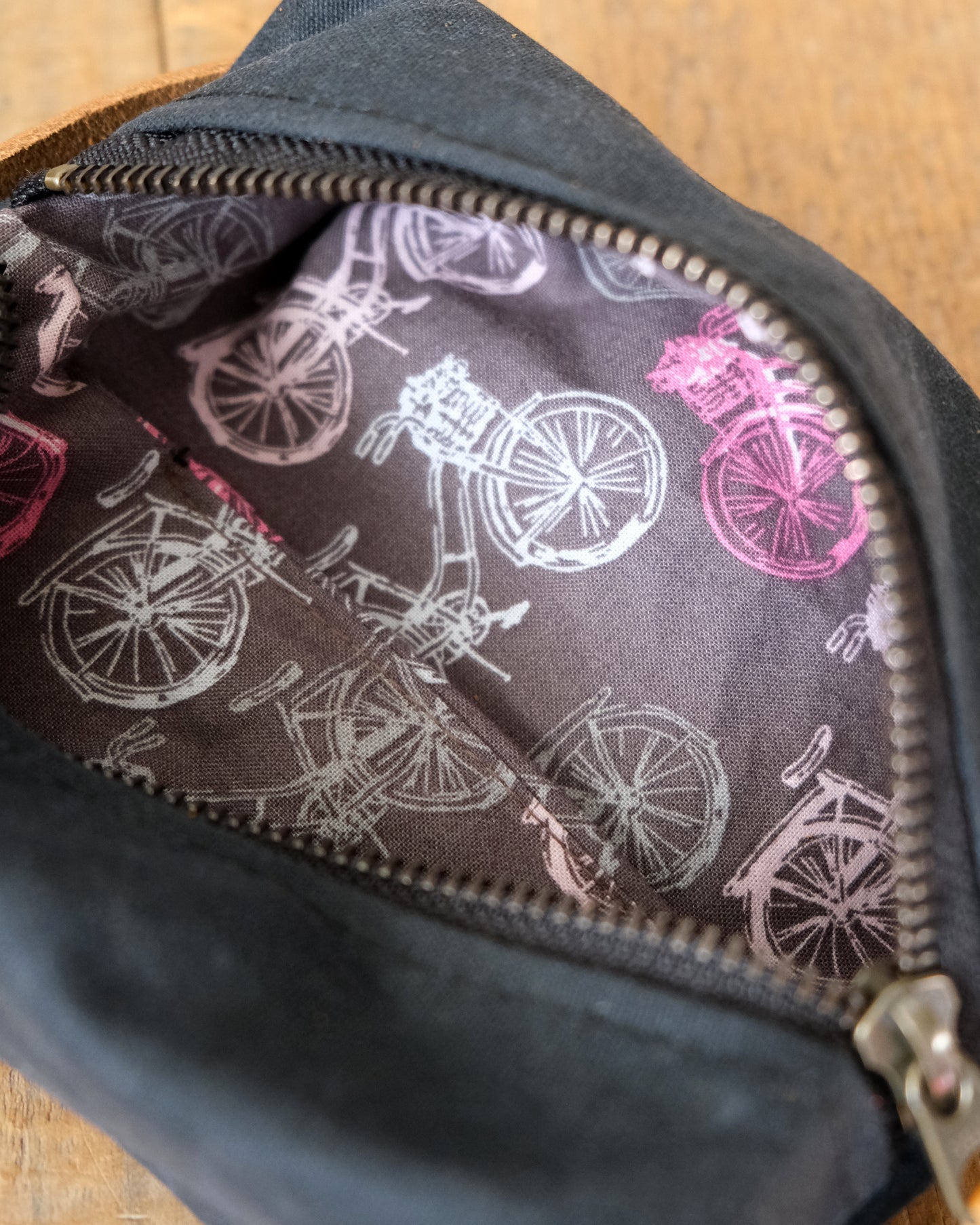 Waxed Canvas Box Pouch