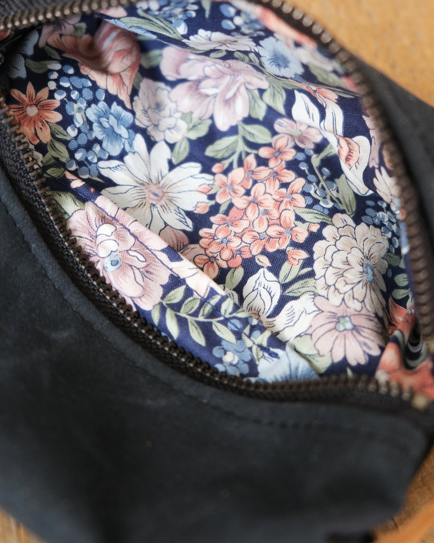 Waxed Canvas Box Pouch