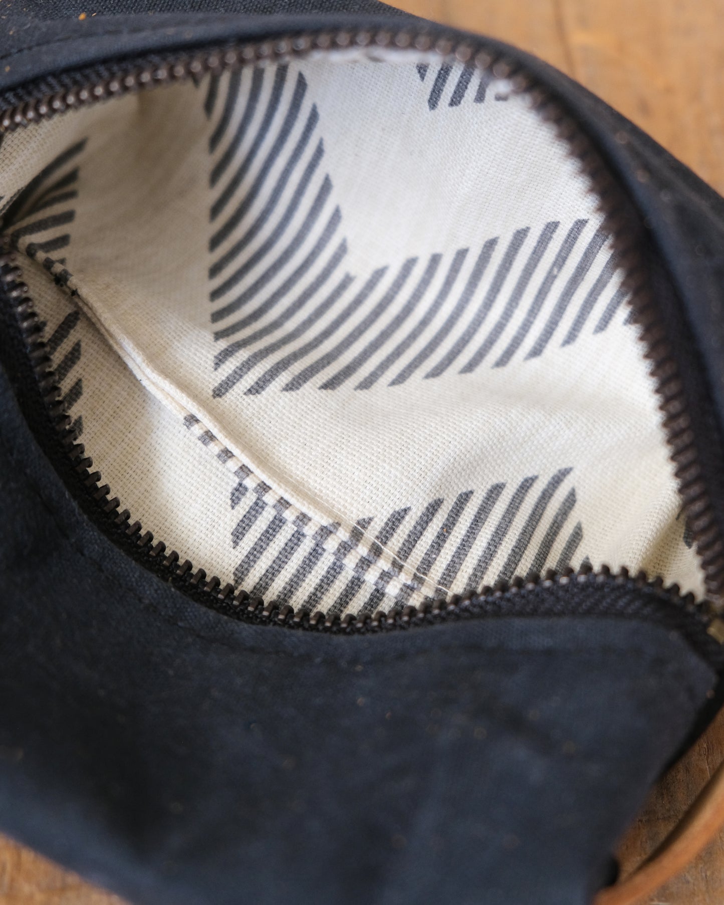 Waxed Canvas Box Pouch