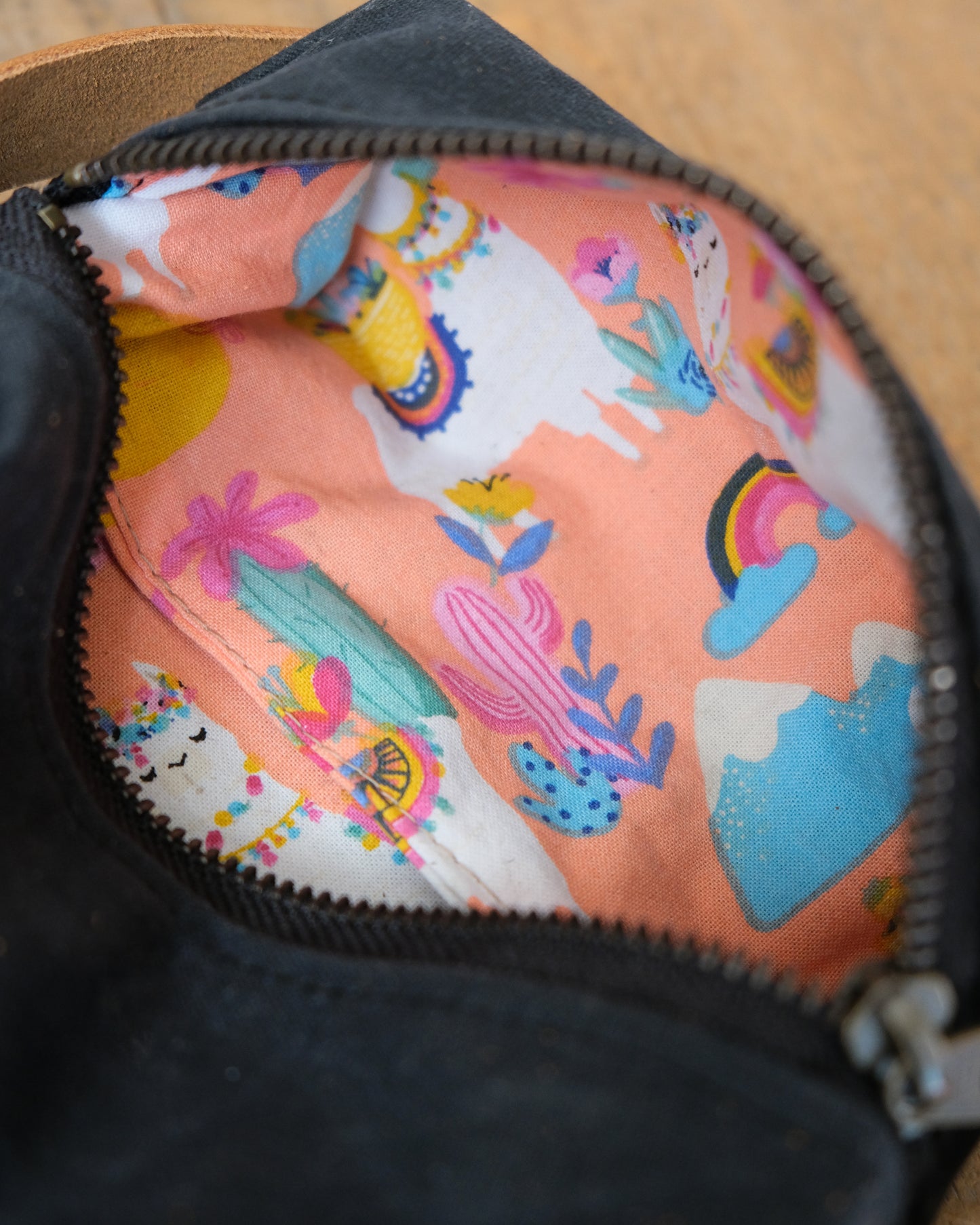 Waxed Canvas Box Pouch