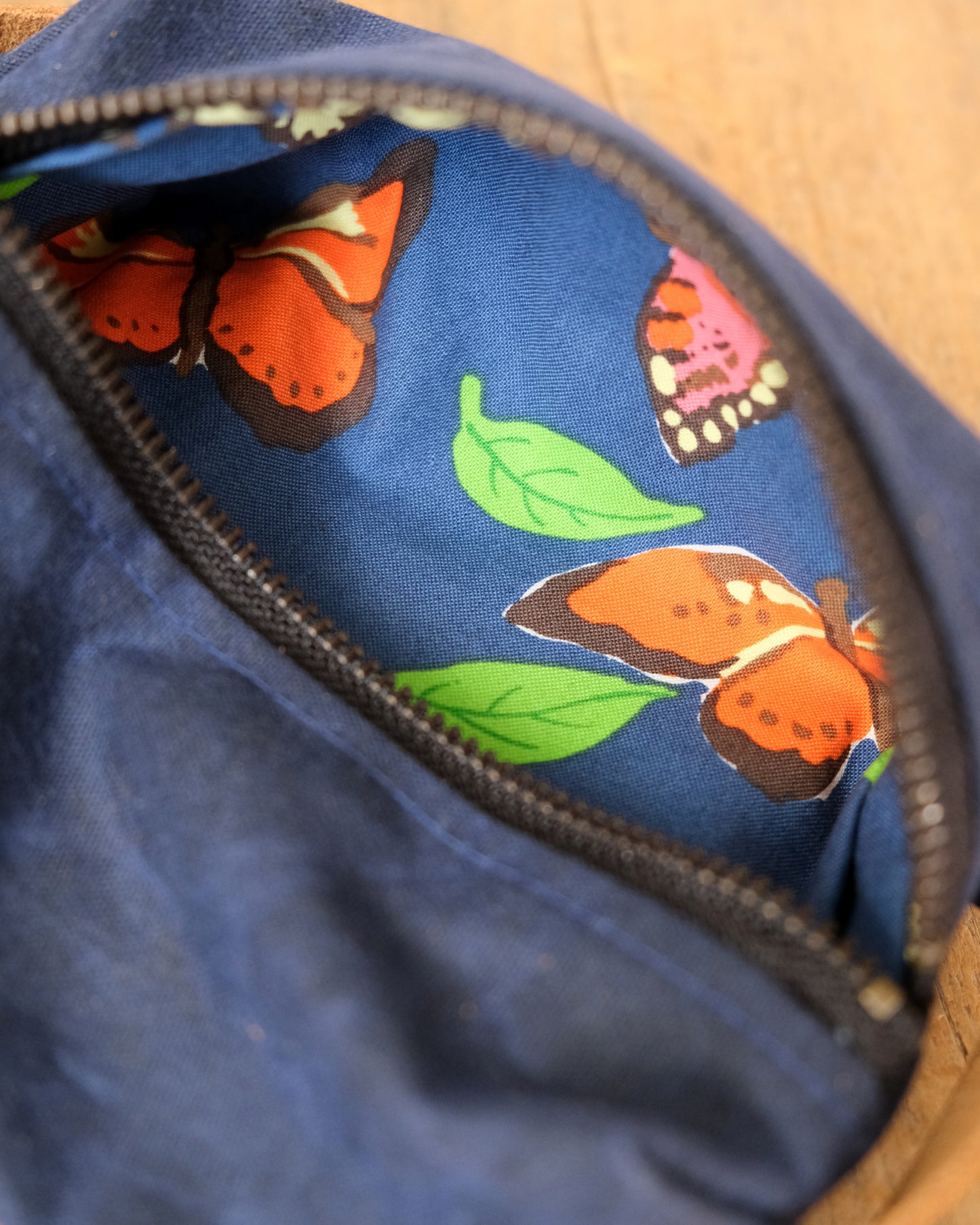 Waxed Canvas Box Pouch